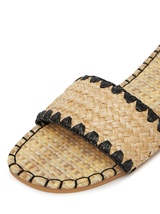 DeeZee Pantoletten DeeZee BP6097-5 Beige