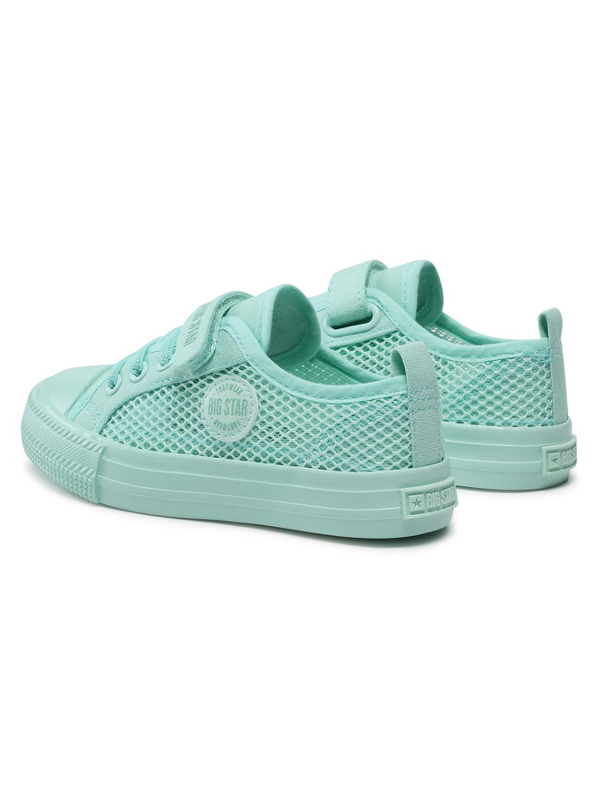 Big Star Shoes Modne superge Big Star Shoes HH374018 Zelena