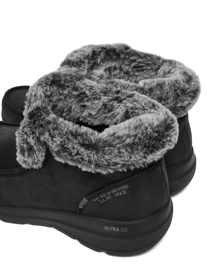 Skechers Ботильйони Skechers Glacial Ultra 144221/BBK Чорний