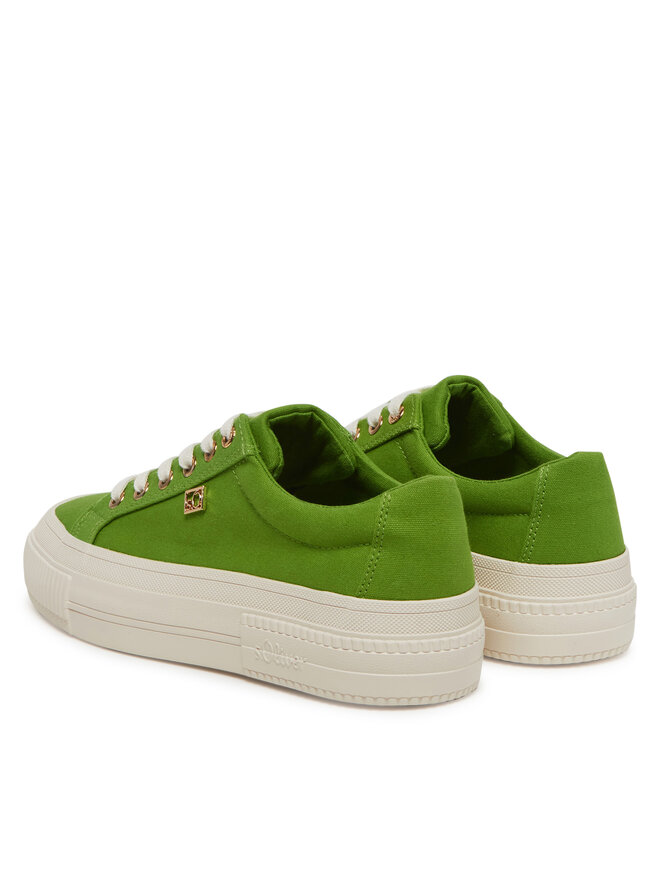 s.Oliver Sneakersy s.Oliver 5-23625-44 Zielony