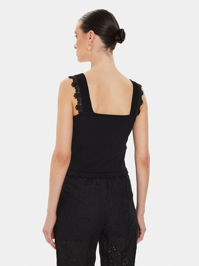 Morgan Morgan Top 241-MNOA Negro Regular Fit