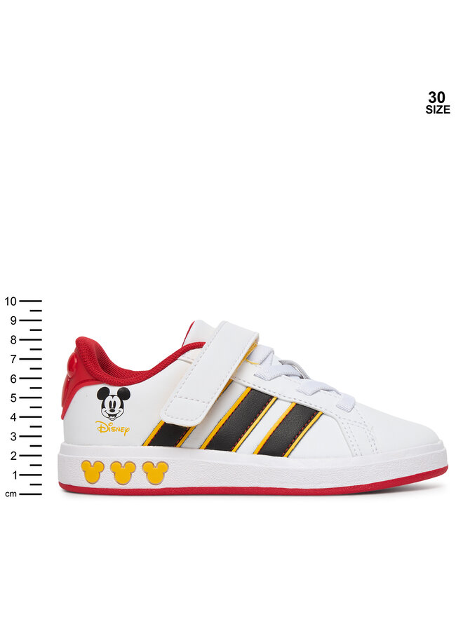 adidas Снікерcи adidas Grand Court Mickey El K JQ8067 Білий