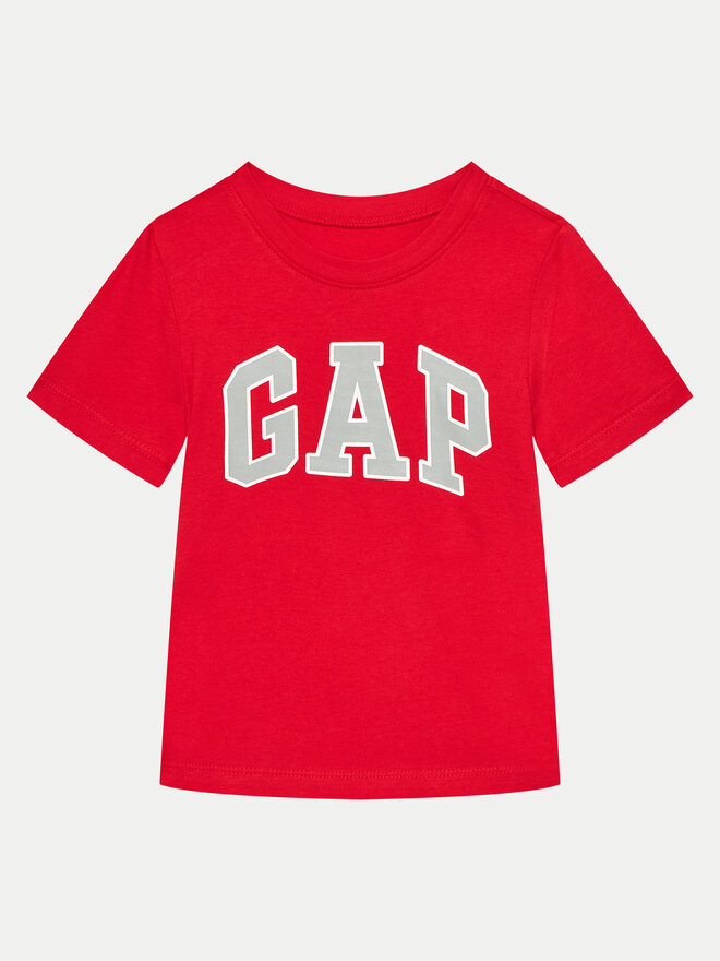 Gap Gap Marškinėliai 459557-05 Raudona Regular Fit