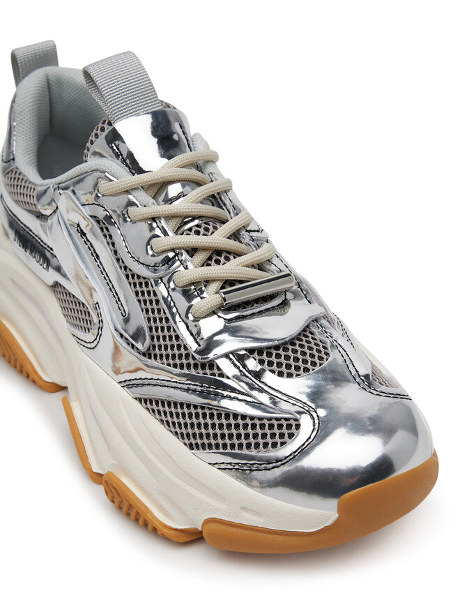 Steve Madden Снікерcи Steve Madden Possession-E SM19000033 Срібний