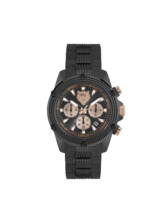 Plein Sport Часовник Plein Sport Hurricane PSDBA0323 Черен