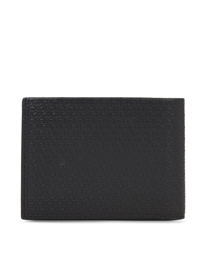 Calvin Klein Geldbörse Calvin Klein Minimalism Trifold 10Cc W/Coin K50K510902 Schwarz