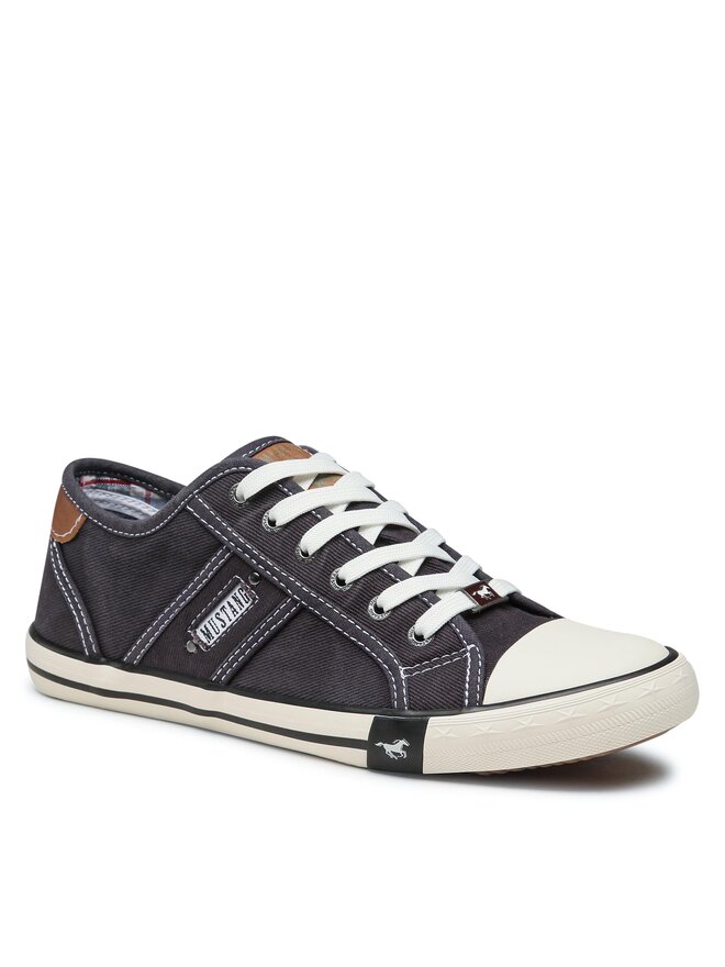 Mustang Sneakers aus Stoff Mustang 4058-310-9 Grau