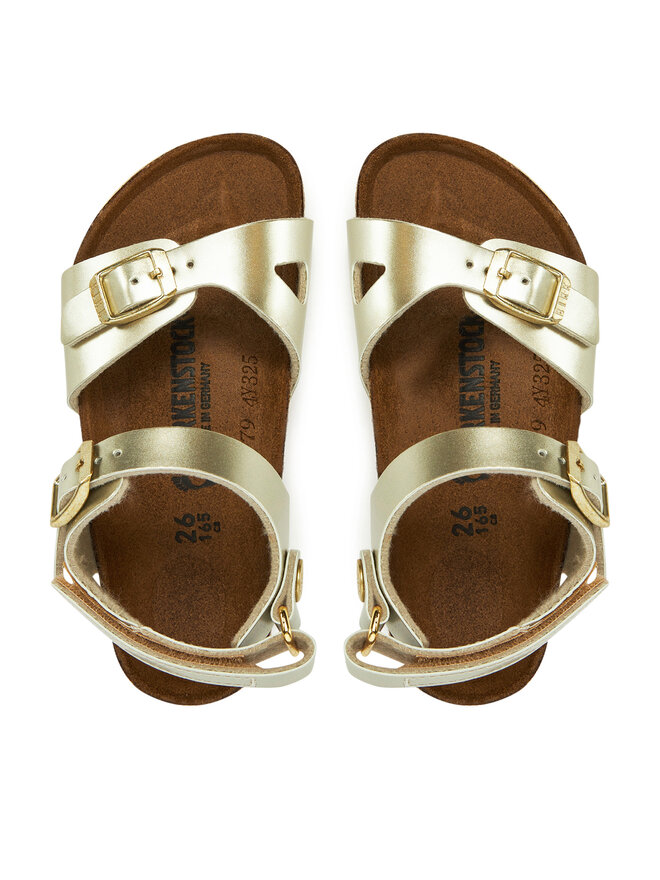 Birkenstock Sandalen Birkenstock Rio As Kids 1029540 S Goldfarben