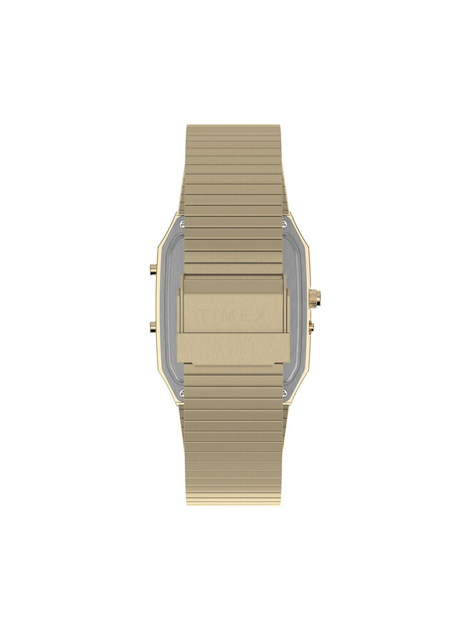 Timex Ročna ura Timex Q Timex® 1982 Chronograph TW2Y06000 Zlata