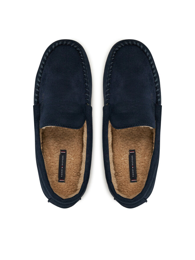 Tommy Hilfiger Mocassini Tommy Hilfiger Driver House Shoe FM0FM05224 Blu scuro