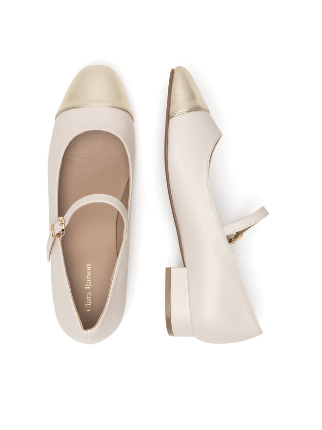 Clara Barson Baleriny Clara Barson WS24040-02 Beżowy