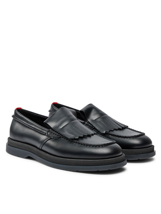 HUGO Loaferice Hugo Chaol_Mocc_BO 50522977 Crna