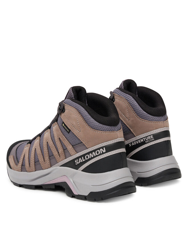 Salomon Трекінгові черевики Salomon X-Adventure Recon Mid Gore-Tex L47753400 Фіолетовий
