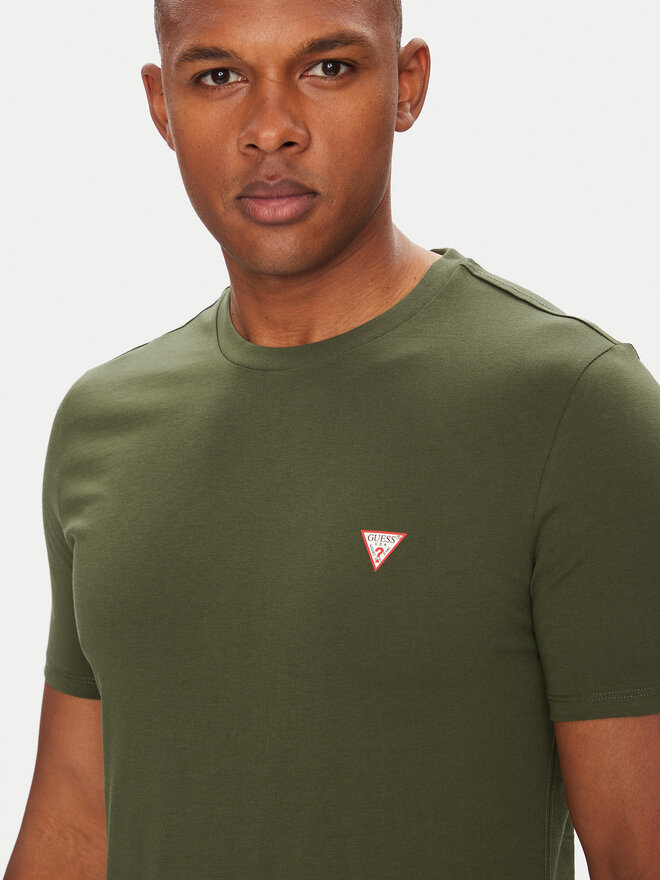 Guess Guess Camiseta M2YI36 I3Z14 Verde Slim Fit