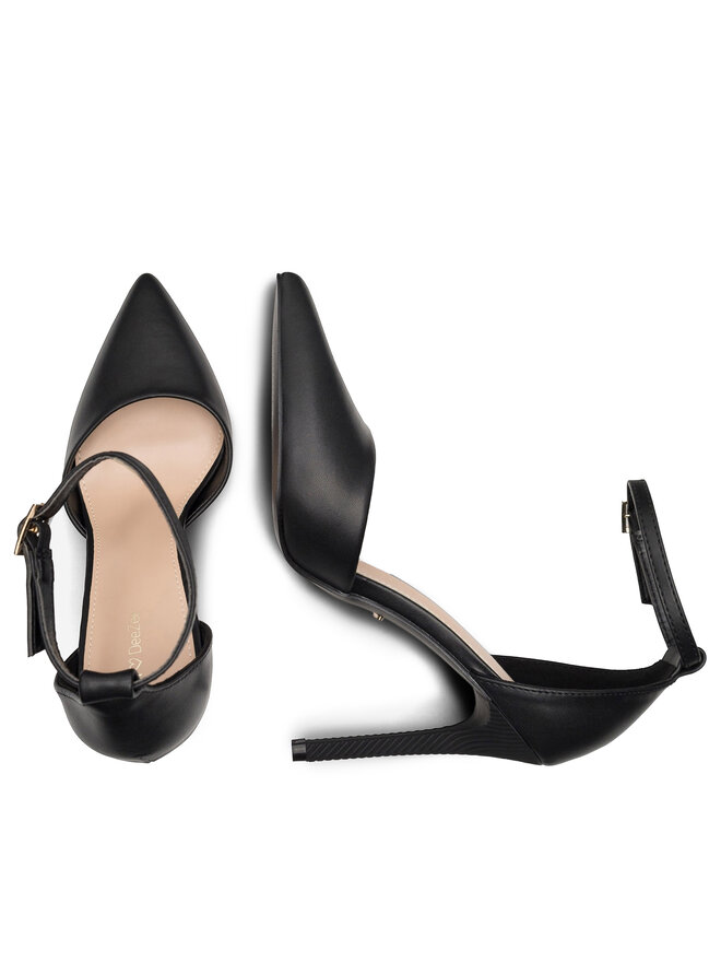 DeeZee Szpilki DeeZee ODILE KL-HT6307-1 Czarny
