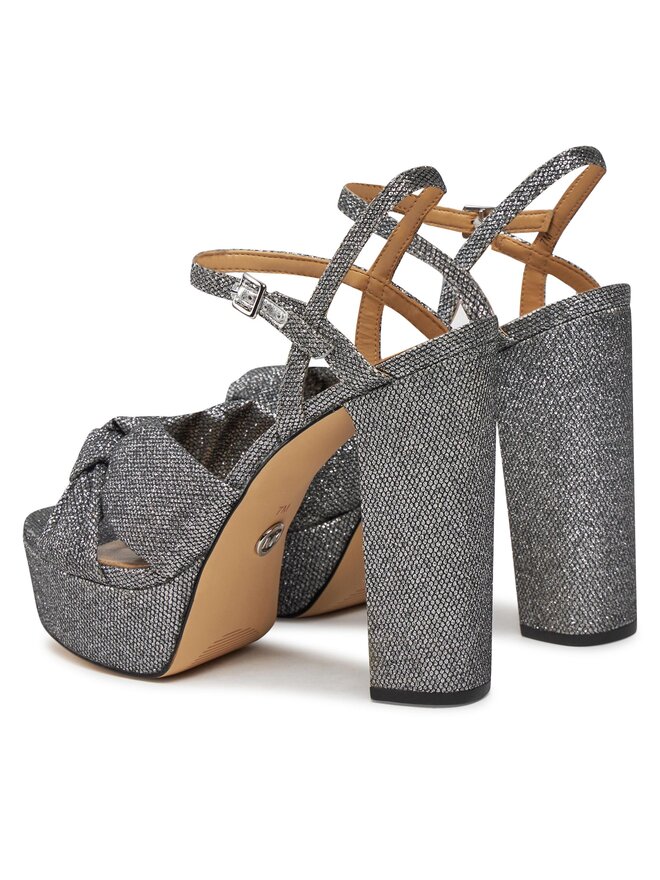 MICHAEL Michael Kors Босоніжки MICHAEL Michael Kors Josie Platform 40H3JOHS1D Срібний