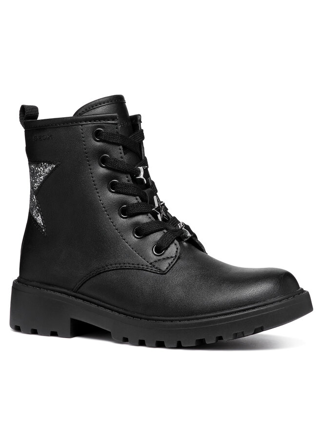 Geox Stiefel Geox Jr Casey J9420G 054EW C9244 S Schwarz