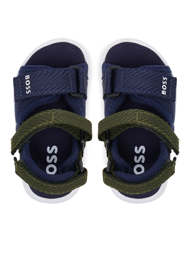 BOSS Sandales BOSS J52159 S Tumši zils