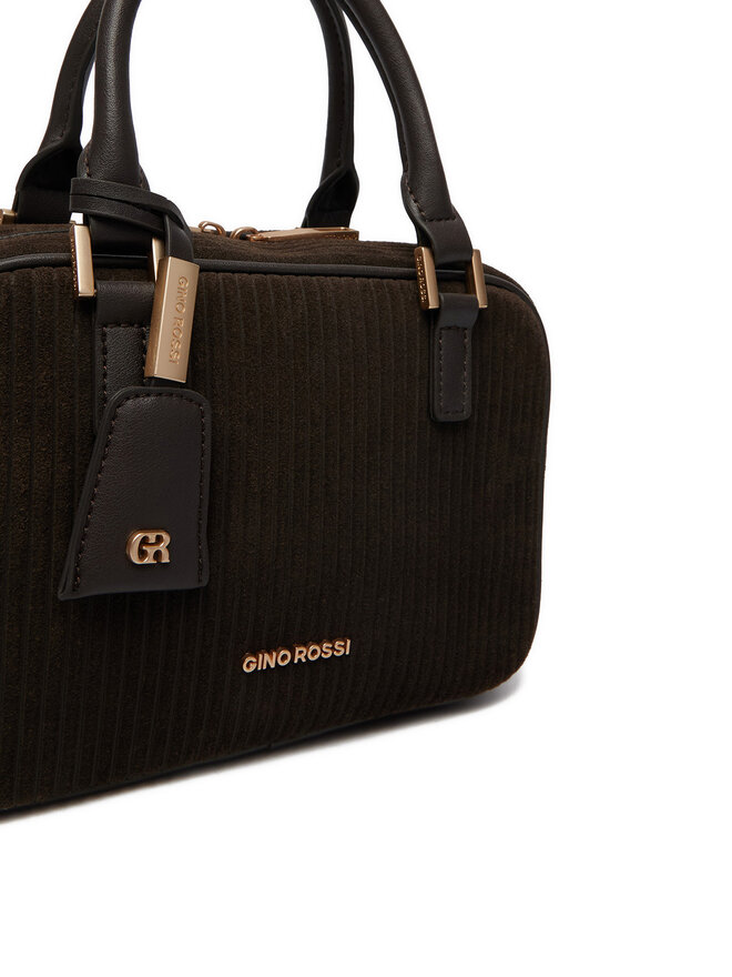 GINO ROSSI Handtasche GINO ROSSI Eo-Jalisay Dunkelbraun