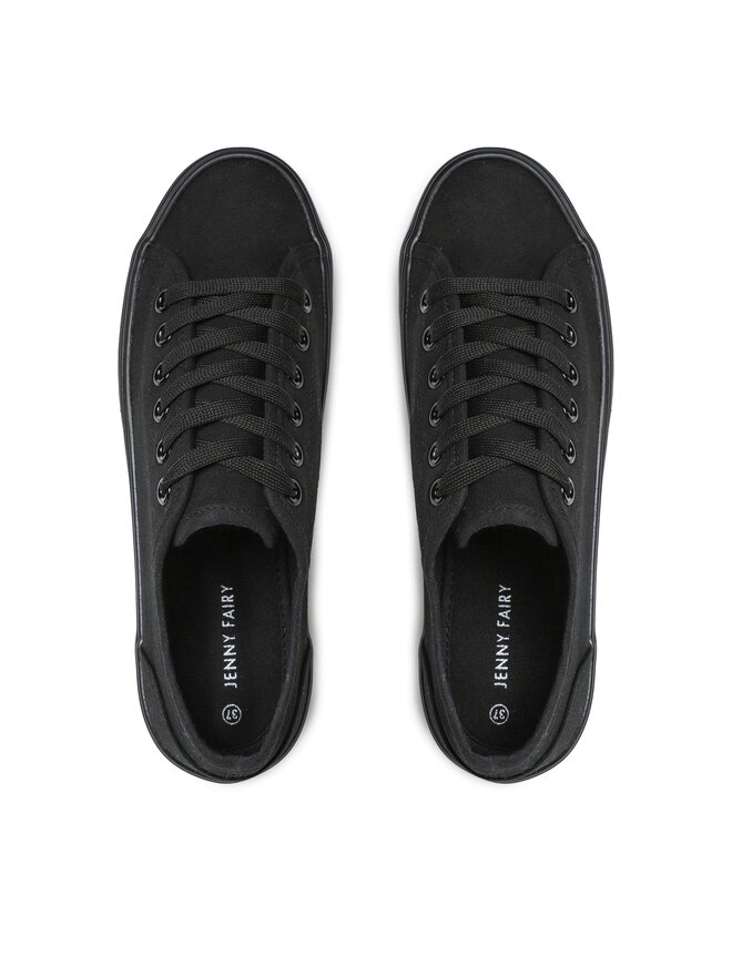 Jenny Fairy Sneakers aus Stoff Jenny Fairy WSS20465-01 Schwarz