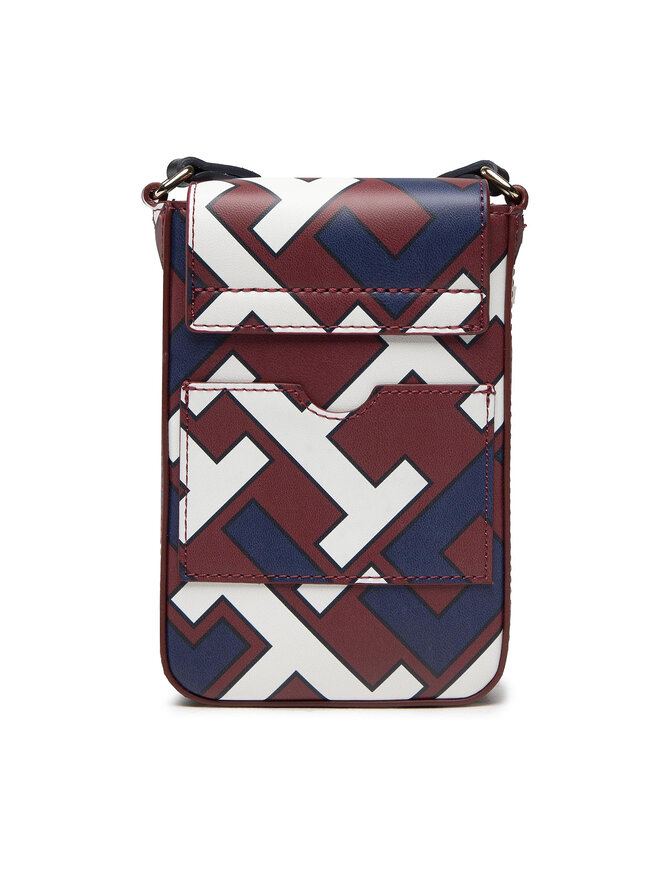 Tommy Hilfiger Handy-Etui Tommy Hilfiger Iconic Tommy Phone Pouch Mono AW0AW14002 Bunt
