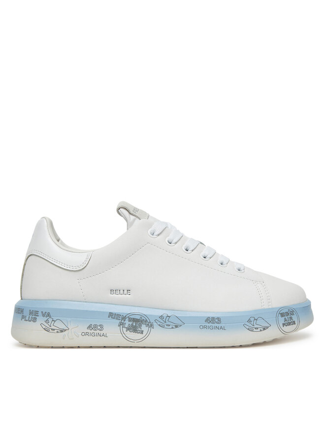 Premiata Сникърси Premiata Belle Var 7449 Бял