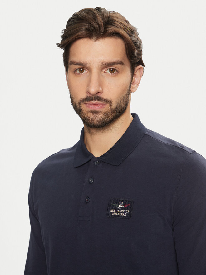 Aeronautica Militare Aeronautica Militare Poloshirt 242PO1840J662 Dunkelblau Regular Fit