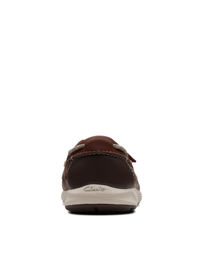 Clarks Polobotky Clarks ATL Sail Go 26170334 Hnědá