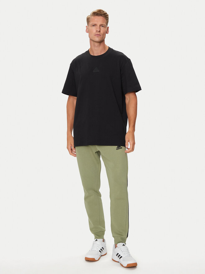 adidas adidas T-Shirt Brand Love IW3539 Μαύρο Loose Fit