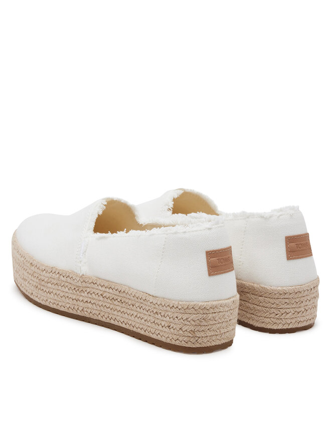 Toms Espadrilles Toms Valencia 10019795 Fehér