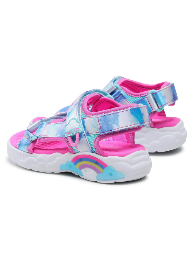 Skechers Sandały Skechers Summer Sky 302975L/BLU Niebieski