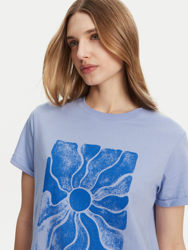 Roxy Roxy Camiseta ERJZT05911 Azul Regular Fit