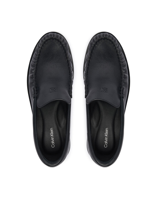 Calvin Klein Mokassins Calvin Klein Round Essential Loafer Lth HW0HW03195 Schwarz