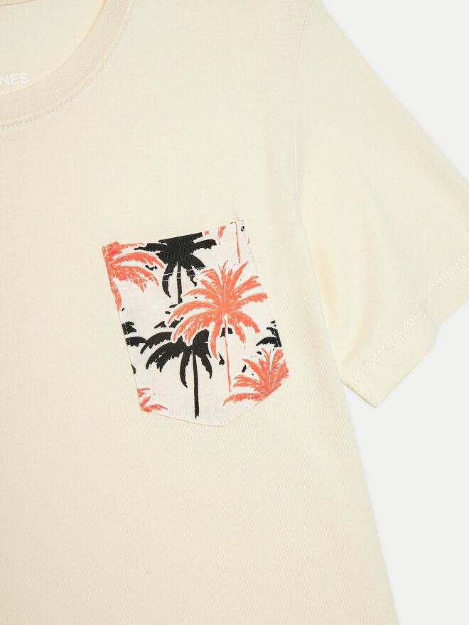 Jack&Jones Junior Jack&Jones Junior Camiseta Joraruba 12257614 Écru Standard Fit