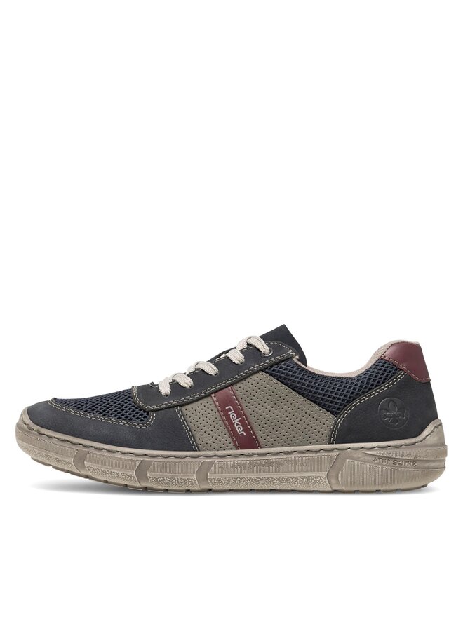 Rieker Sneakersy Rieker 04002-14 Tmavomodrá