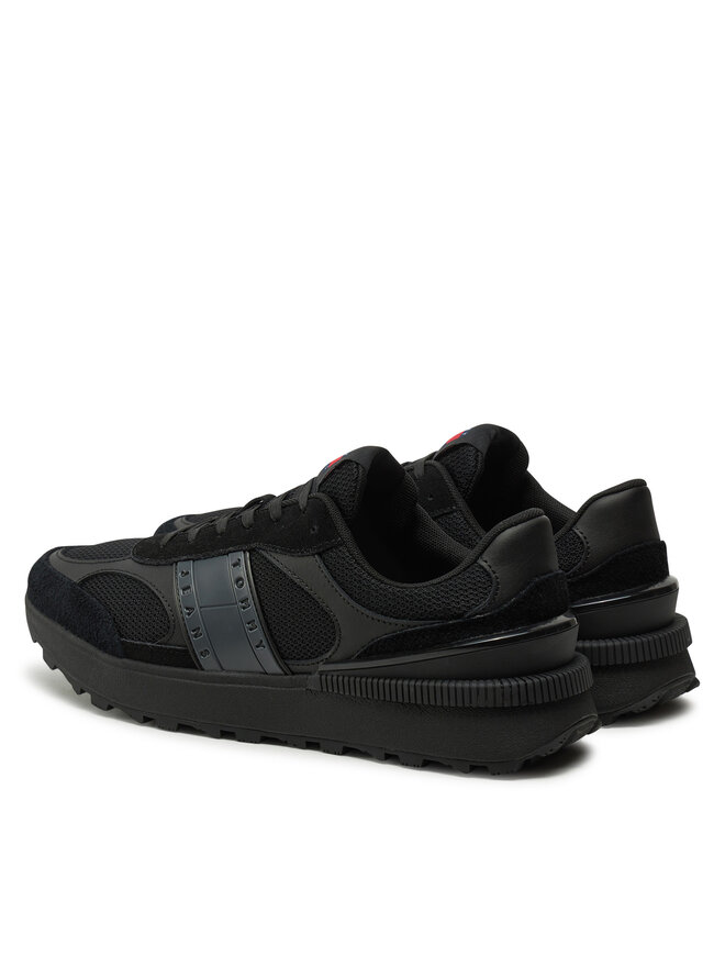 Tommy Jeans Sneakersy Tommy Jeans Tjm Technical Runner Ess EM0EM01537 Czarny