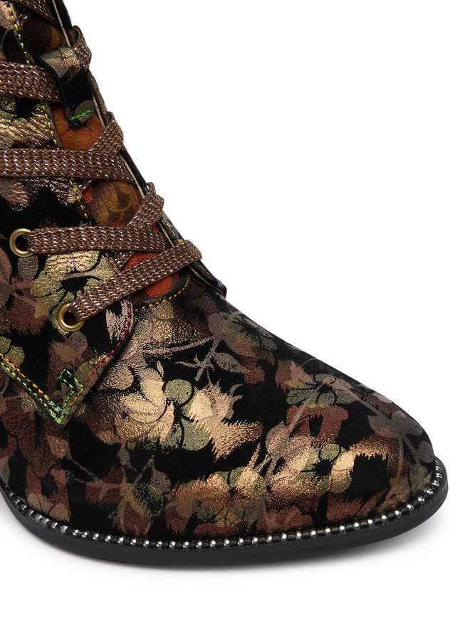 Laura Vita Botines planos Laura Vita Elcodieo 01 Negro