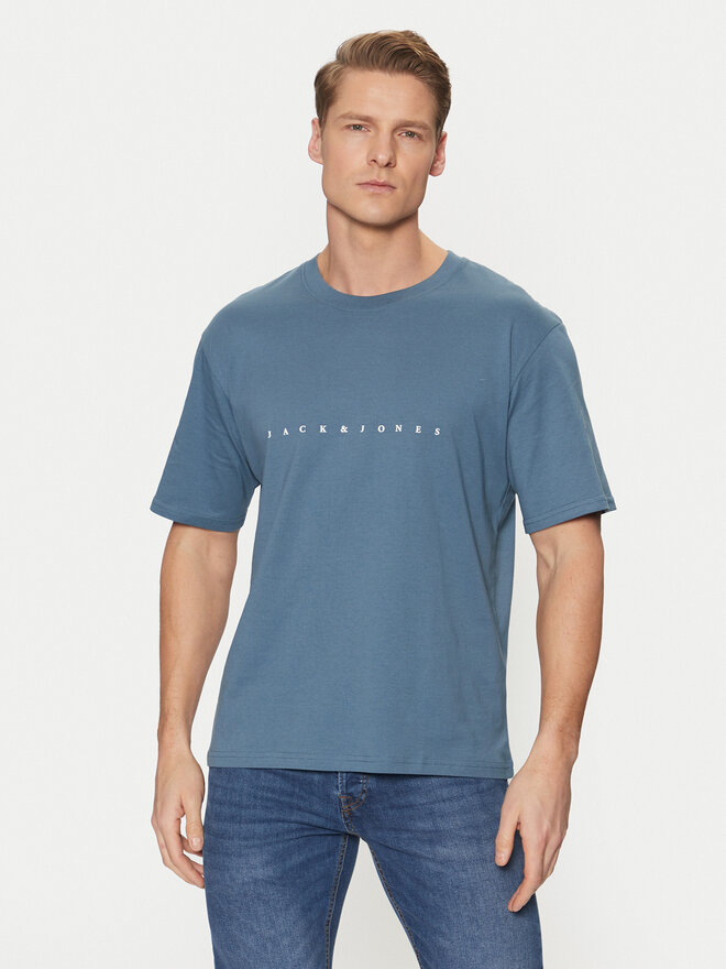Jack&Jones Jack&Jones Marškinėliai Star 12234746 Žalia Relaxed Fit