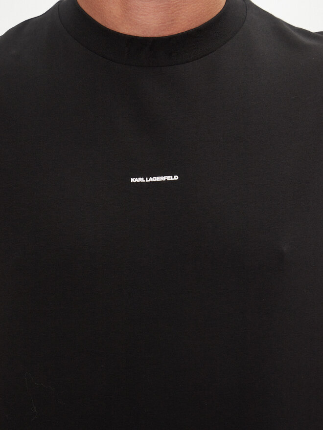 KARL LAGERFELD KARL LAGERFELD T-Shirt 755053 544221 Schwarz Regular Fit