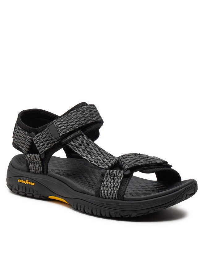 Skechers Sandalen Skechers Lomell-Rip Tide 204351/BKGY Schwarz