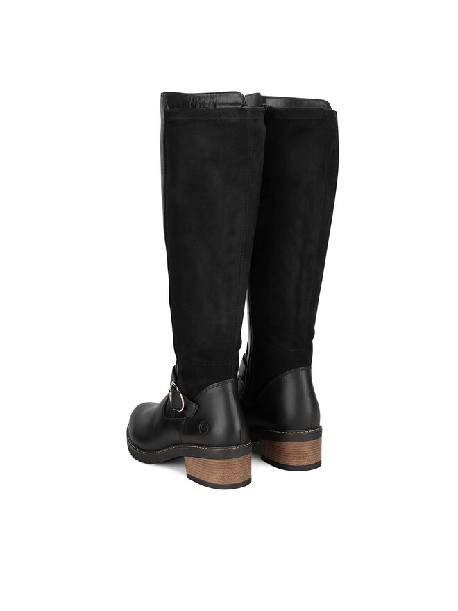 Remonte Botas altas Remonte D1A73-01 Negro
