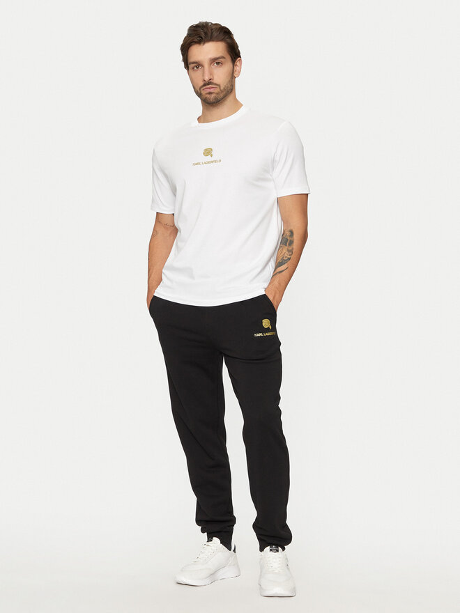 KARL LAGERFELD KARL LAGERFELD T-Shirt 755461 551235 Λευκό Regular Fit