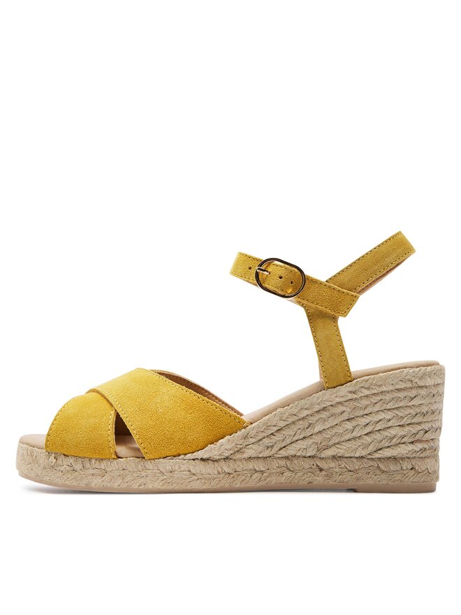 Geox Espadrilky Geox D Gelsa Low D45NGC 00022 C2000 Žlutá
