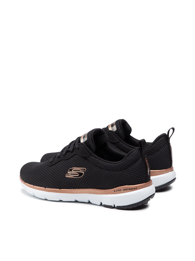 Skechers Αθλητικά Skechers Flex Appeal 3.0 13070/BKRG Μαύρο