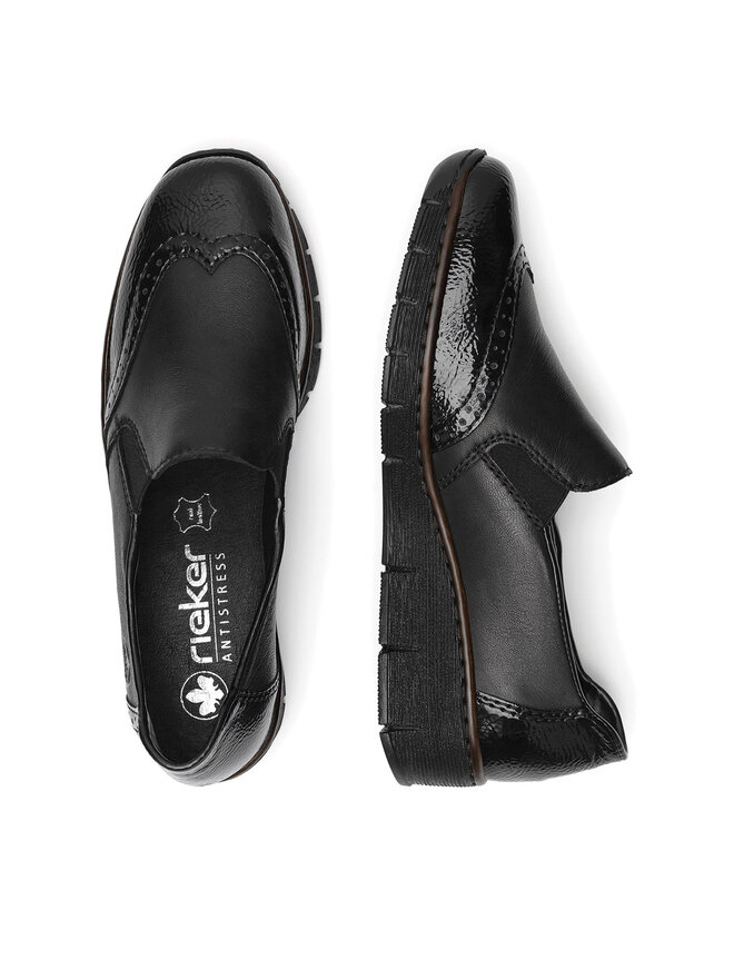 Rieker Halbschuhe Rieker 53776-00 Schwarz