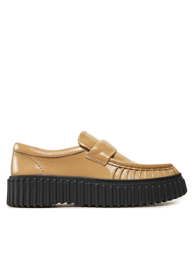 Clarks Īsi apavi Clarks Torhill Mocc 26179353 Bēšs