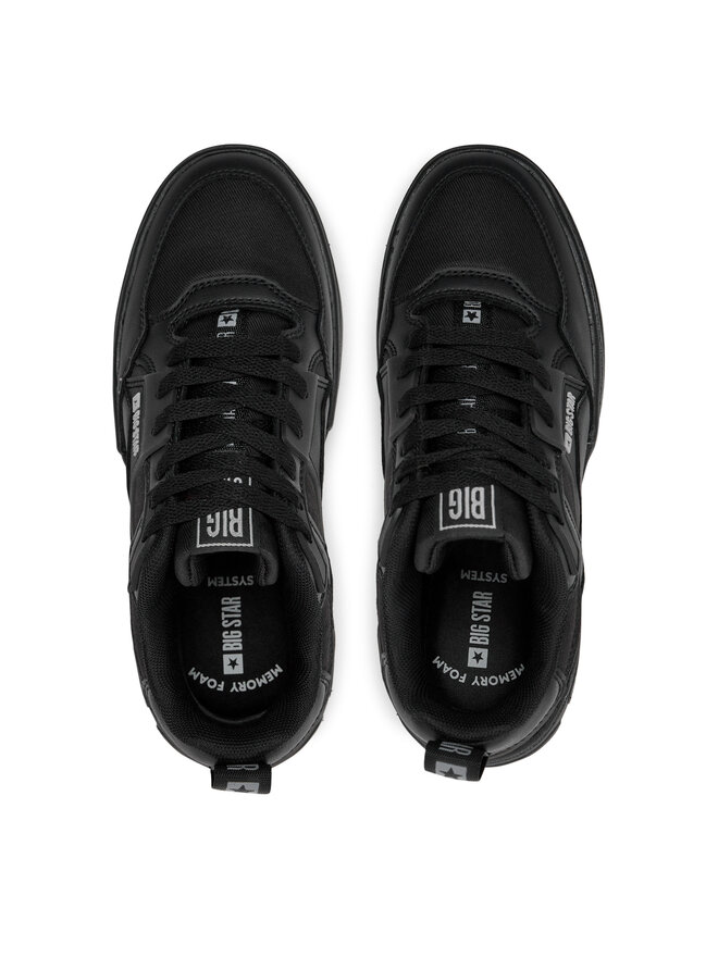 Big Star Shoes Sneakersy Big Star Shoes NN274360 Czarny