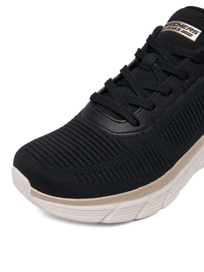 Skechers Sneakers Skechers C-BOBS HI FLEX 117385 BKGD Schwarz