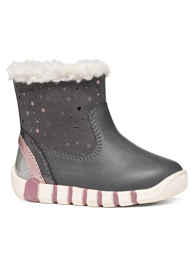 Geox Stiefel Geox B Iupidoo Girl B5658A 0DHBC C0710 Dunkelgrau