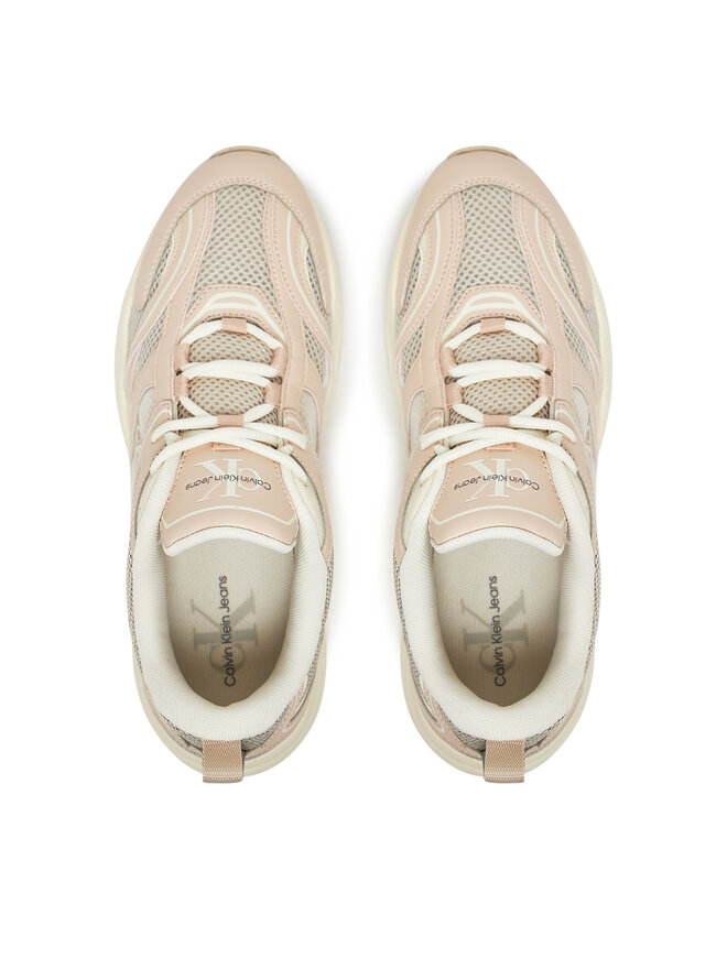 Calvin Klein Jeans Sneakers Calvin Klein Jeans Retro Tennis Mesh Ml YW0YW01807 Beige
